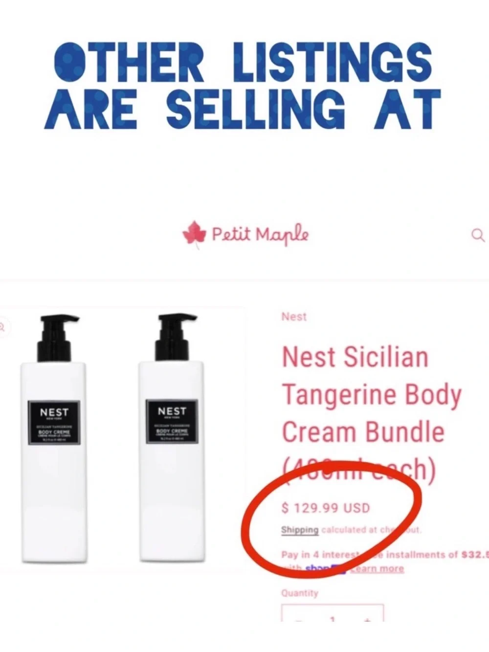 (3 PACK) BODY WASH SICILIAN TANGERINE🍊 NEST FRAGRANCE (3 PACK) 480ml/16.2fl.oz